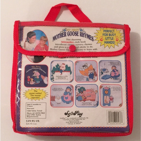 Mother Goose Rhymes Soft Book. NWT - Picture 8 of 12
